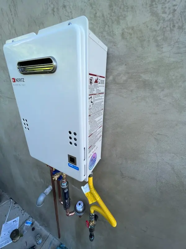 Tankless water heater installation for Pine Island homes