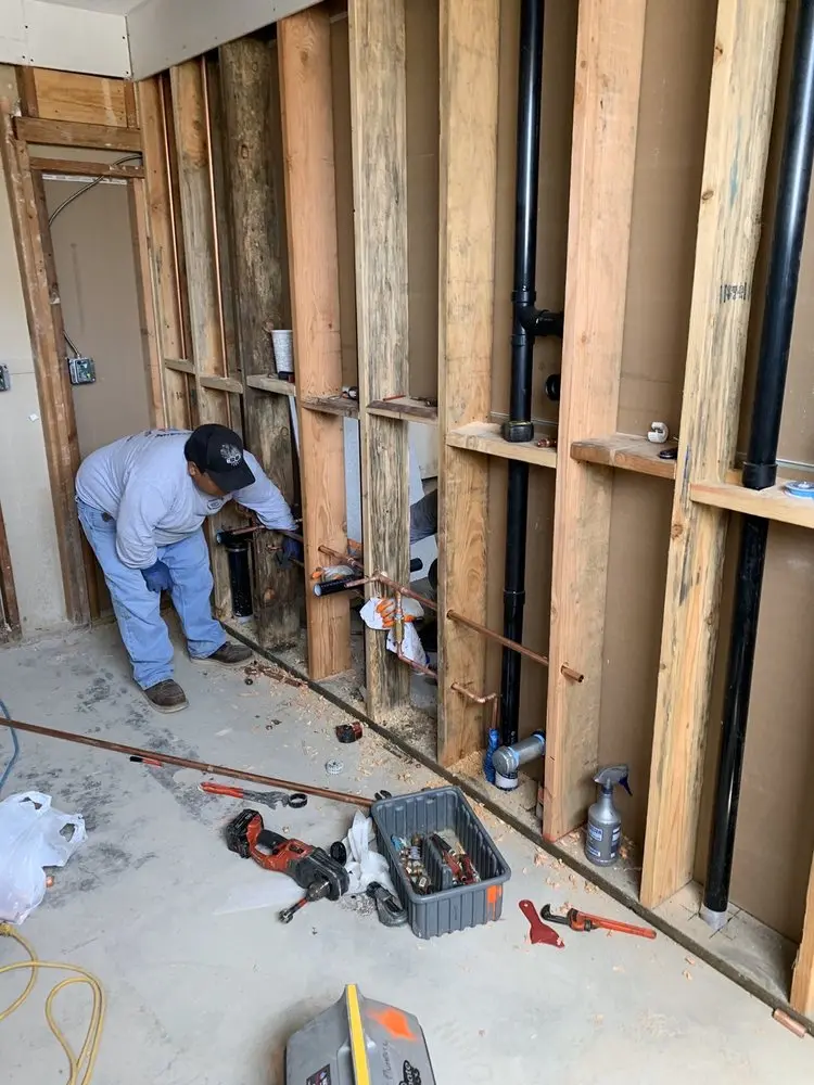 Commercial rough-in plumbing for Water Heater Replacement in Pine Island